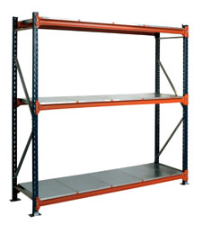 Longspan Galvanised Shelving Product Builder