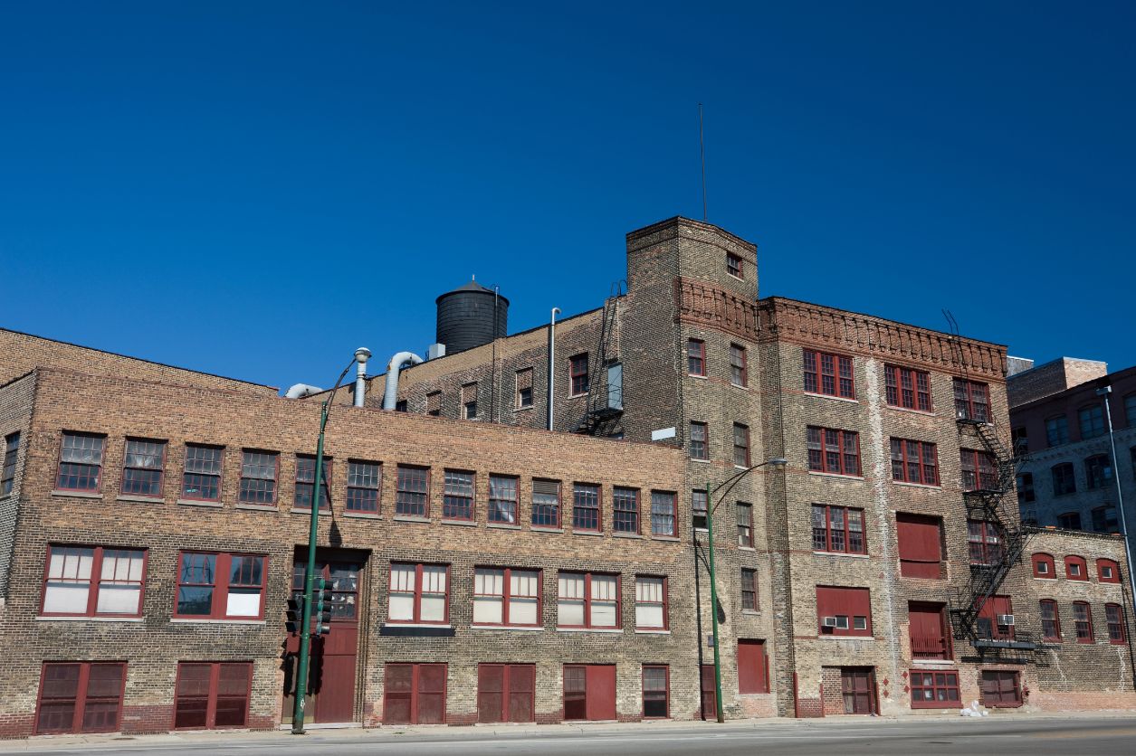 shelving - old factory