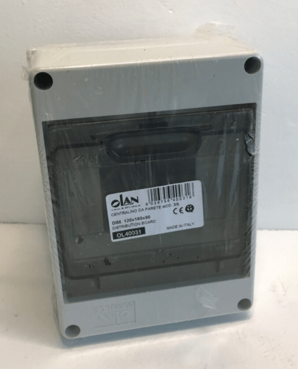 Olan Distribution Board 4 MOD with Door 000003