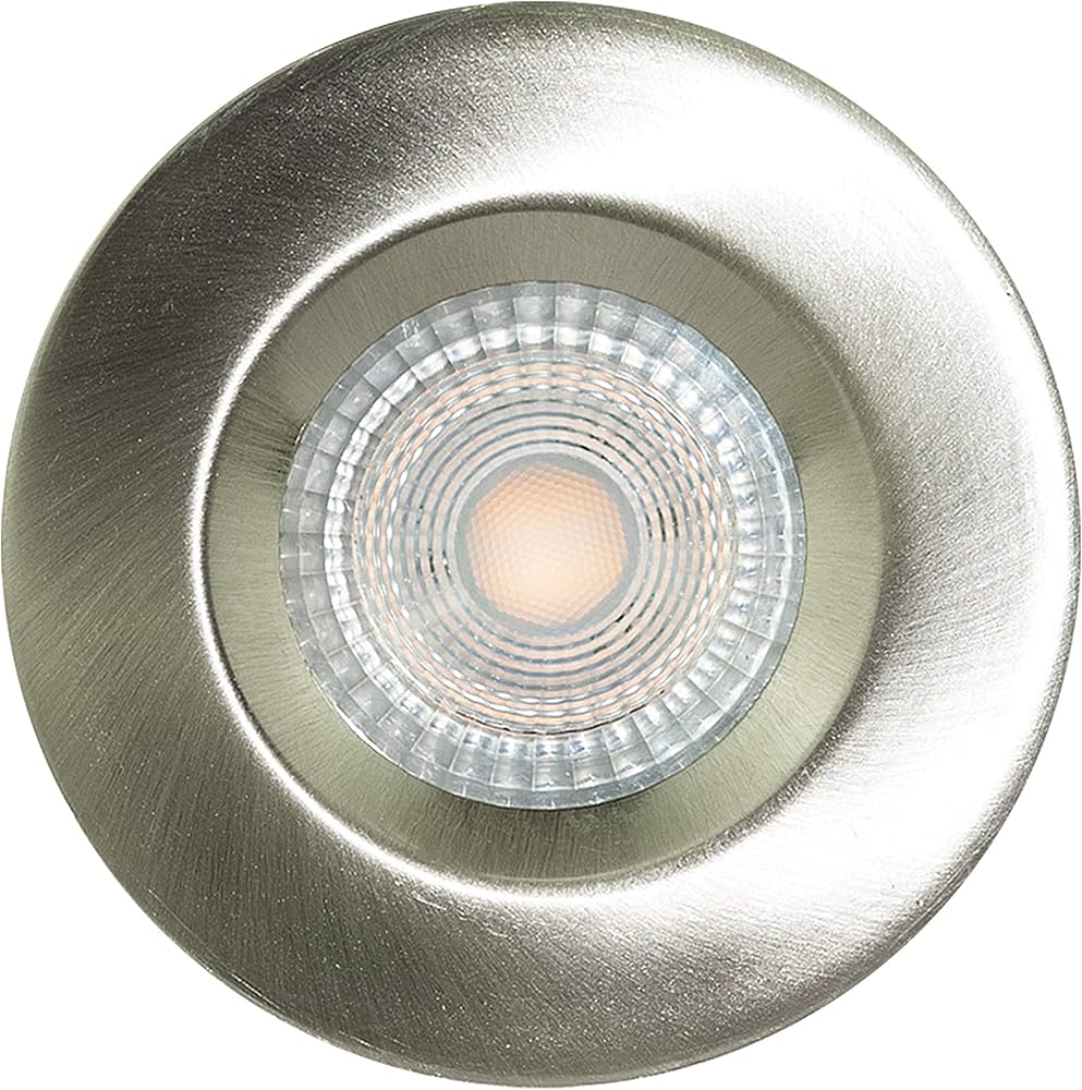 LUCECO FIRE RATED FIXED DOWNLIGHT TWIST & LOCK GU10 50W 72MM 000048