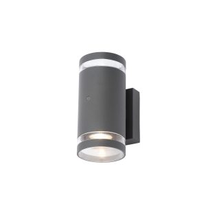 LENS UP/DOWN WALL LIGHT IP44 35W PHOTOCELL 000084