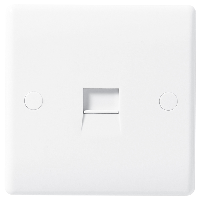 NEXUS RJ11 TELEPHONE SOCKET OUTLET WHITE 000175