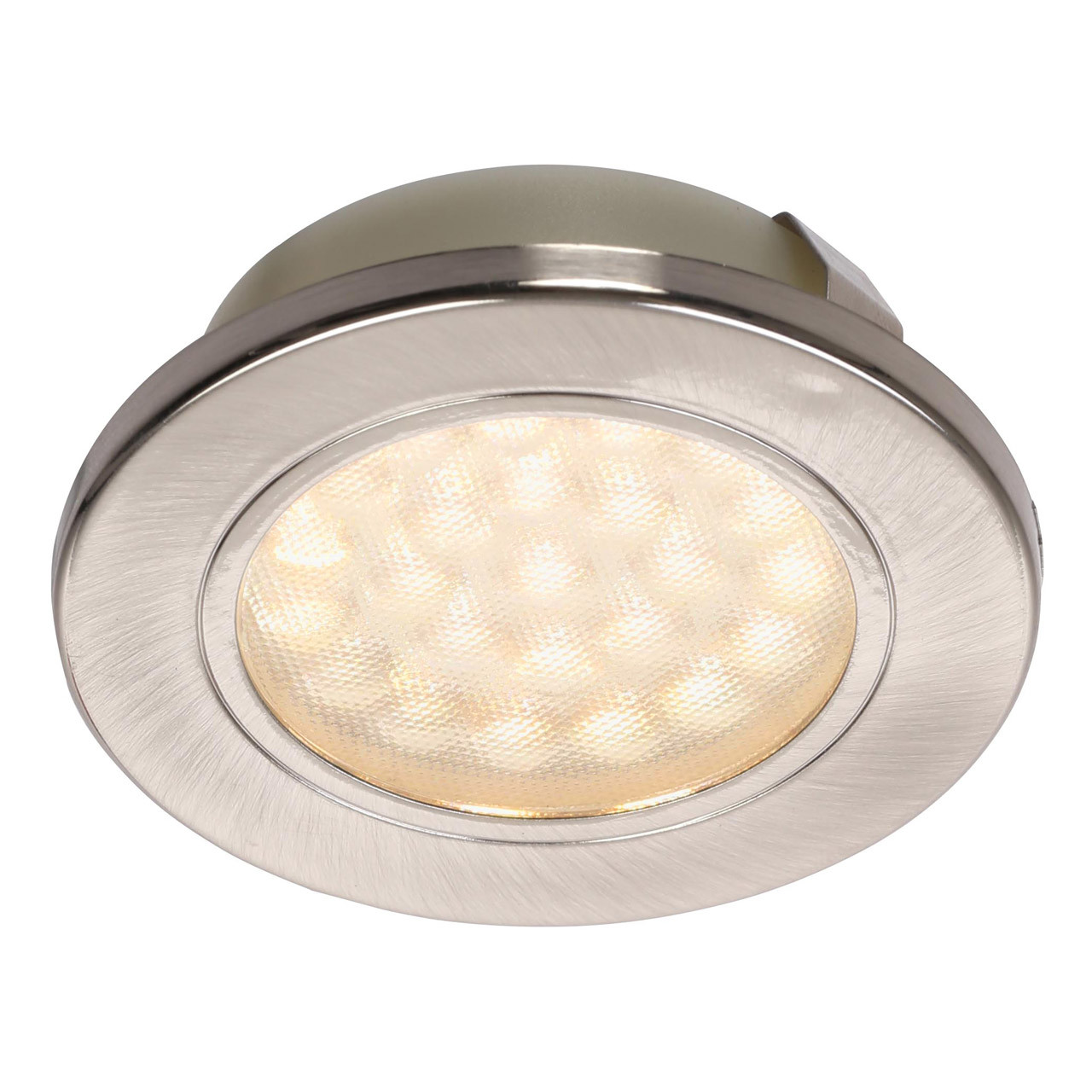 CULINA POZZA LED CIRCULAR RECESSED CABINET LIGHT 1.5W 3000K SATIN NICKE 000223