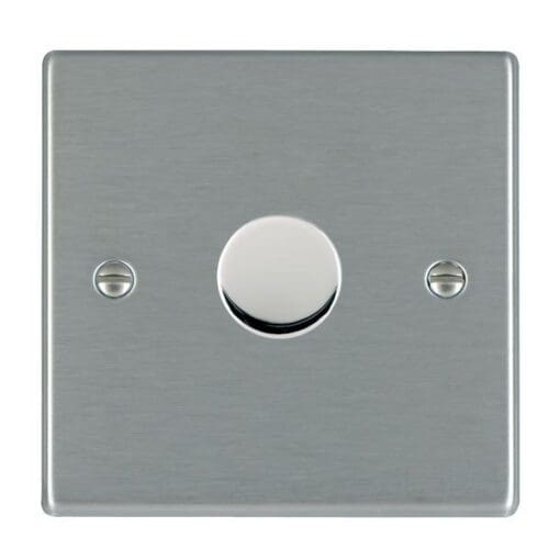 HAMILTON HARTLAND SATIN STEEL 100W 2 WAY DIMMER 000347