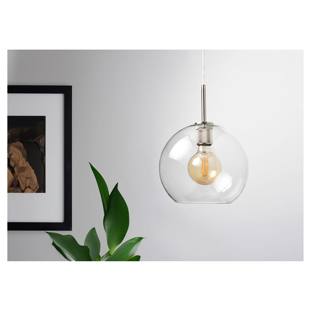 ALTRO PARADERA KNURLED DOME PENDANT - SATIN NICKEL 000435