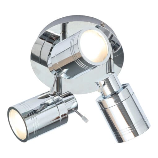 SPA SCORPIUS 3 SPOT PLATE CHROME 000452