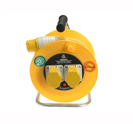 MASTERPLUG 50M 16A SOCKET LOW VOLTAGE CABLE REEL THERMAL CUT OUT 000466