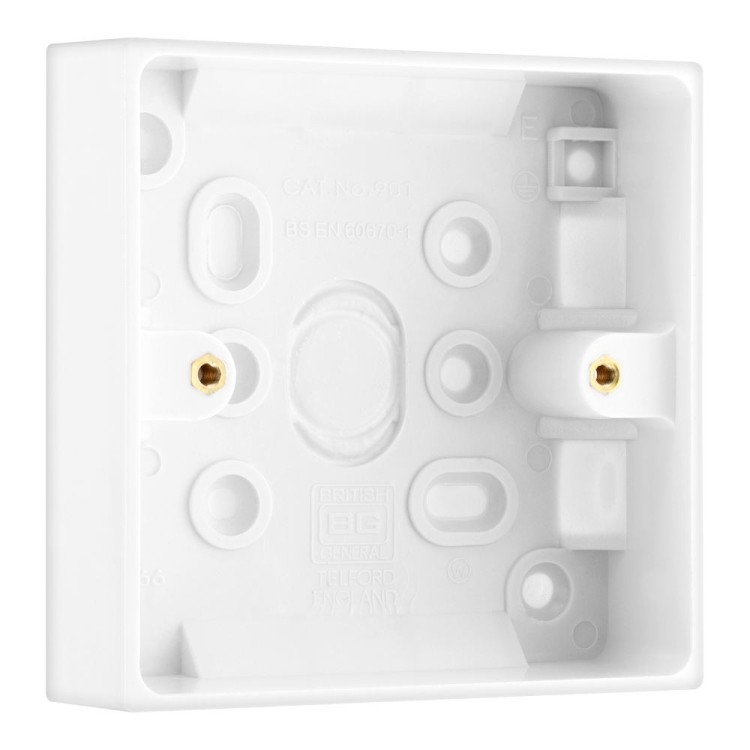 BG SURFACE BOX 1 GANG 32MM DEEP 000479