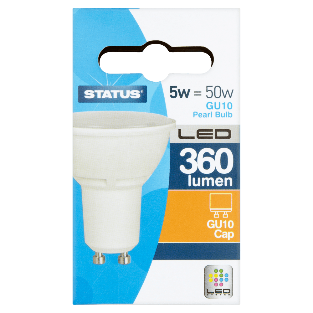 STATUS LED GU10 PEARL 5W COOL WHITE 000523