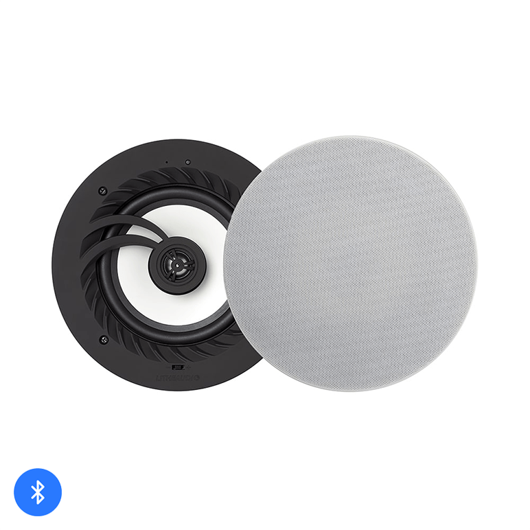 LITHE AUDIO IP44 BLUETOOTH CEILING SPEAKER + PASSIVE PAIR LBT2/1P 000709