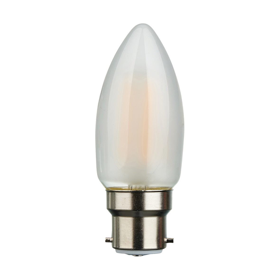 5x 4W BC LED Filament Candle Opal - Warm White 100509