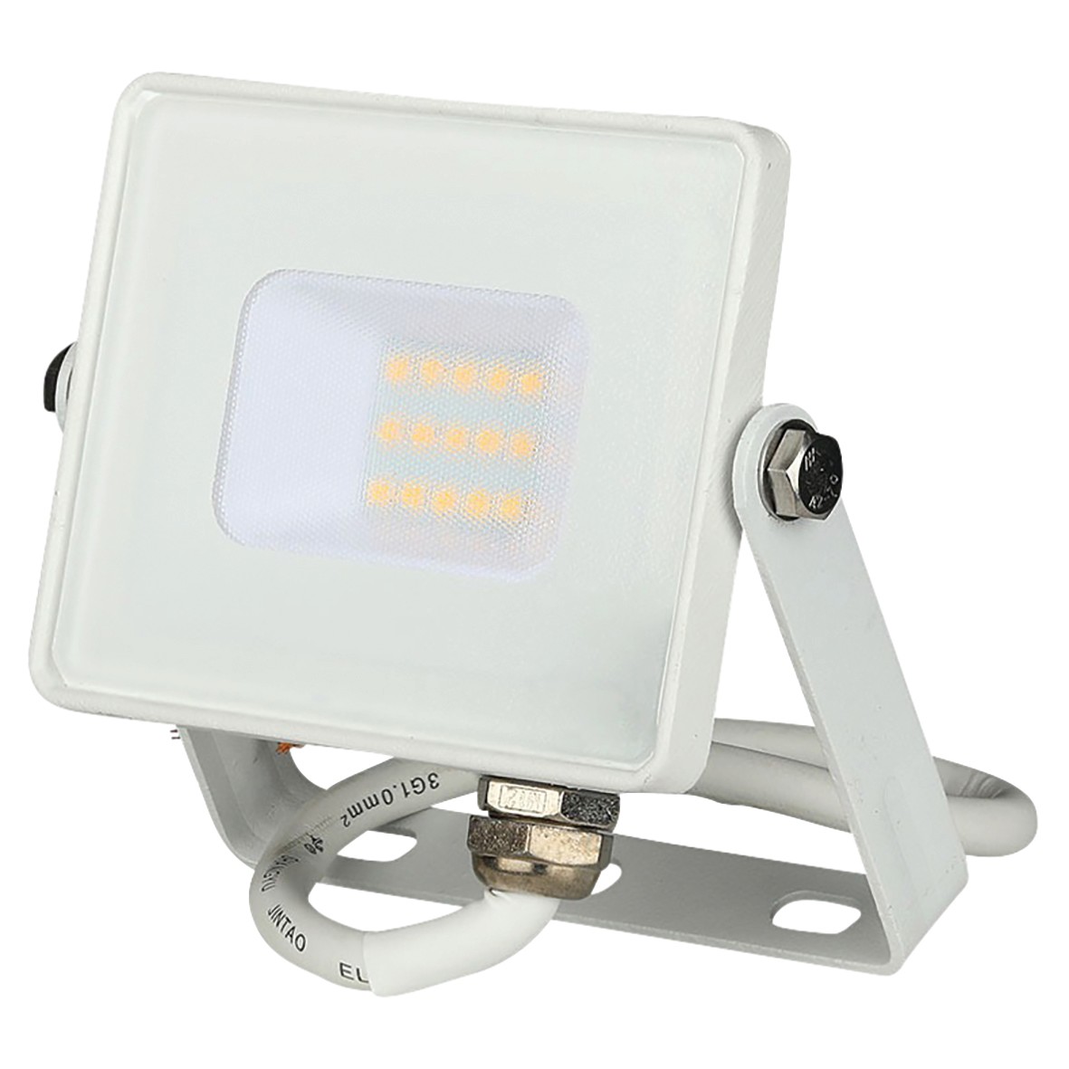 V-TAC 10W SMD LED Floodlight - 4000K Cool White - White 106423