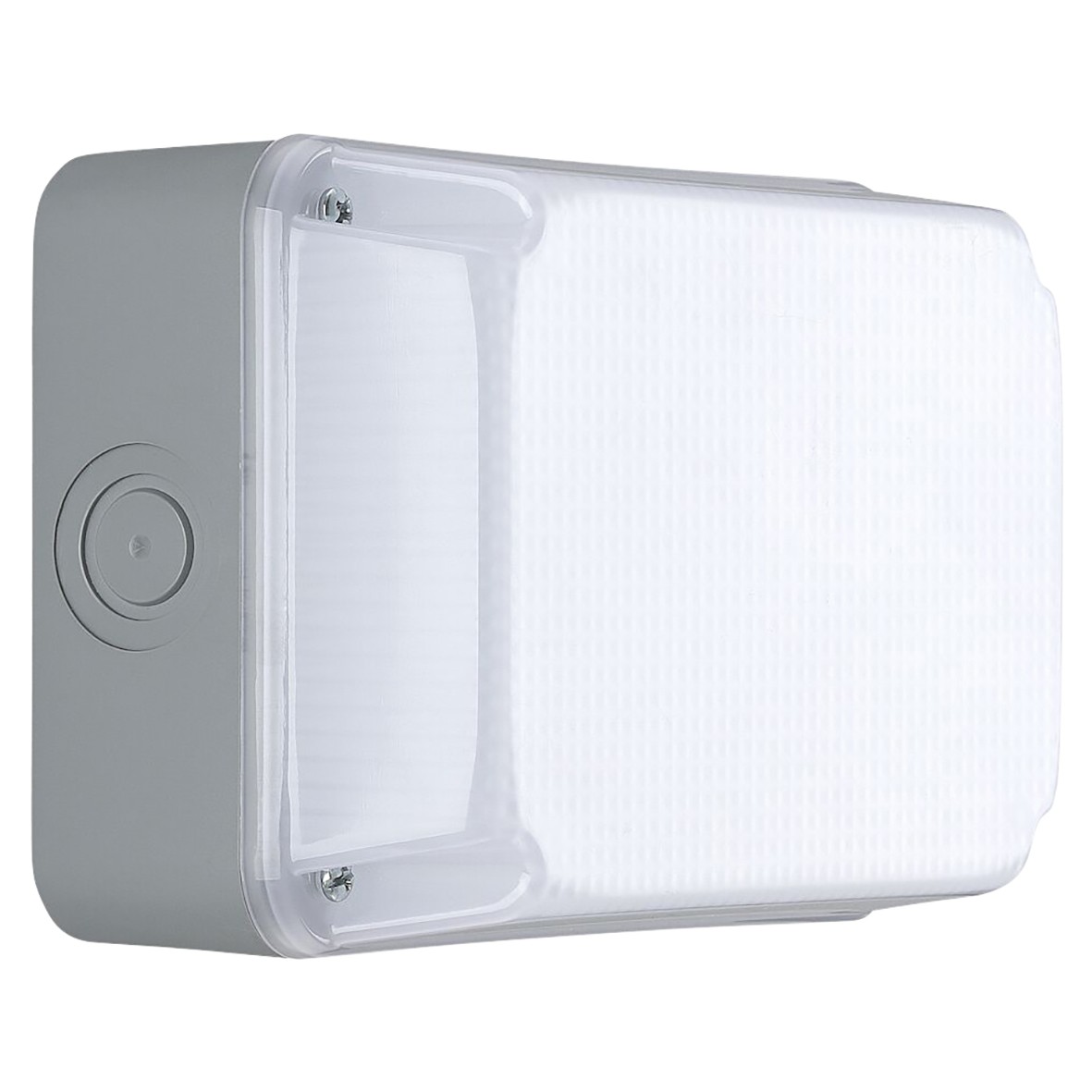 Luceco Storm 7.5W LED Bulkhead Light with Microwave Sensor - IP65 - 400 109429