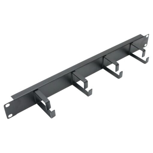 Cable Manager 4 Ring 65mm Vertical Black (H)1U 111979