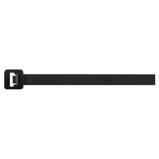 Unicrimp LSZH Cable Ties - 430 x 4.8mm - Black - Pack of 100 114537
