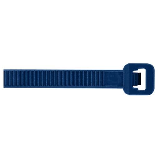 Unicrimp Metal Content Cable Ties Æ’?" 385 x 4.8mm Æ’?" Blue Æ’? 125791