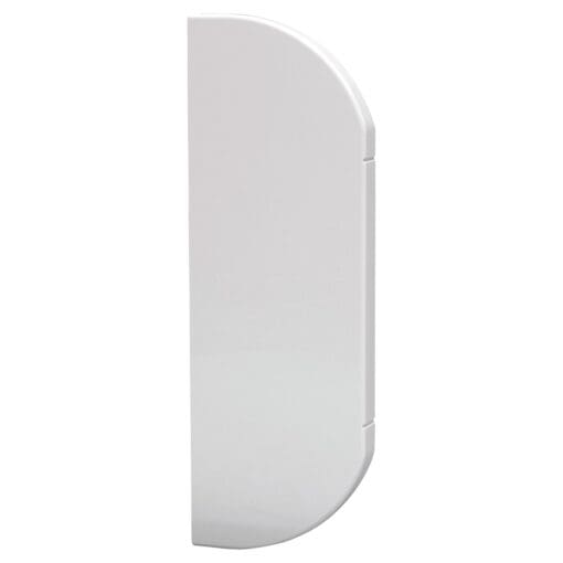 5x Elite 3 -Accessories - End Cap - 176.5 x 62 x 12 - White - Pack 2 132124