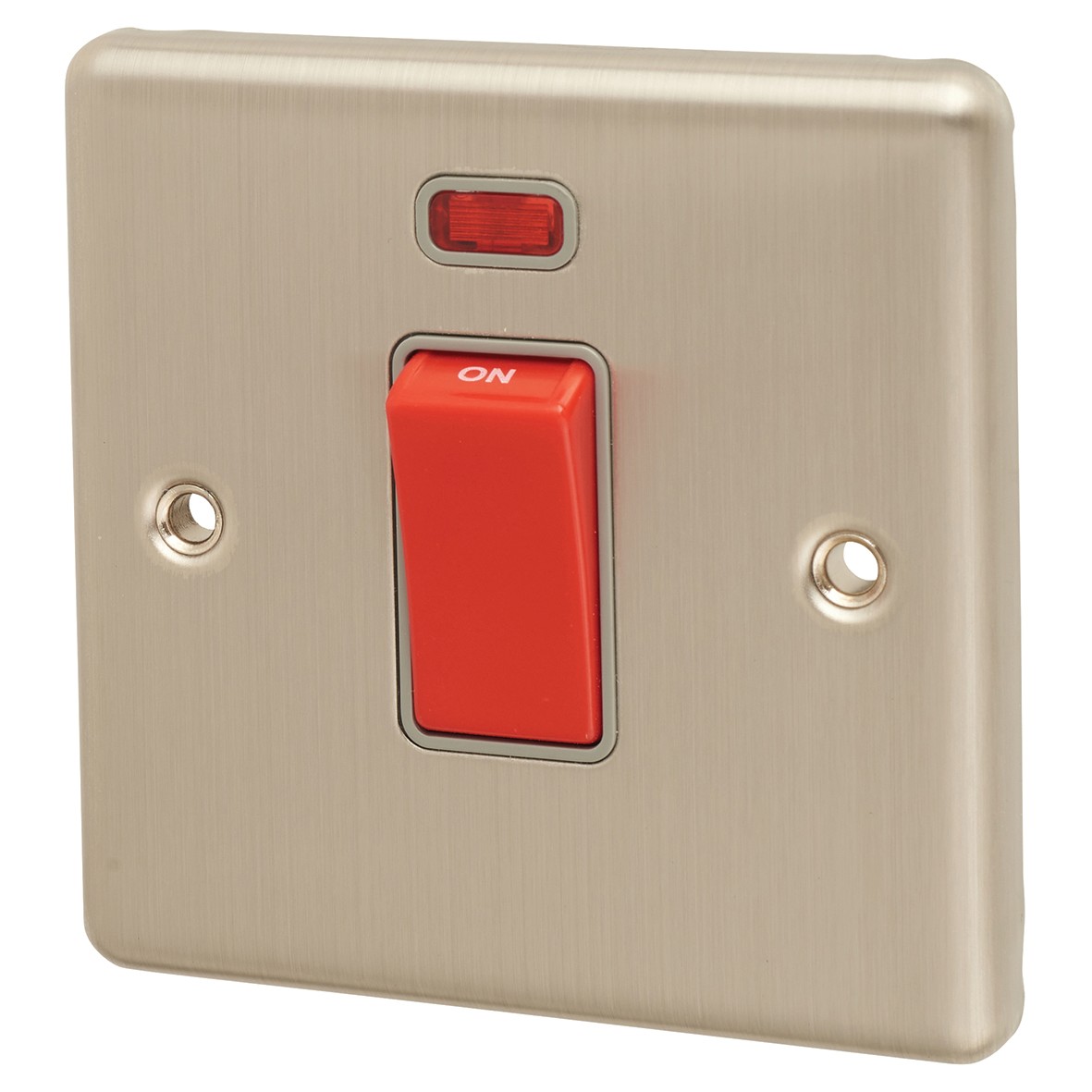 Eurolite Enhance Decorative 45A 1 Gang DP Cooker Switch with Neon - Sat 133372