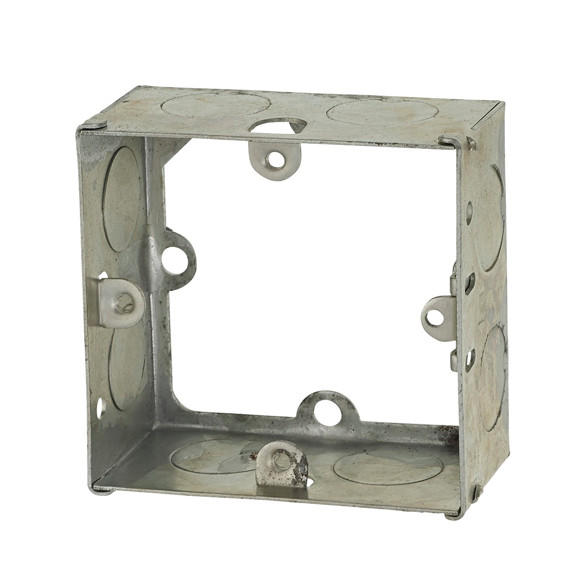 10x 35mm 1 Gang Flush Extension Box 136456