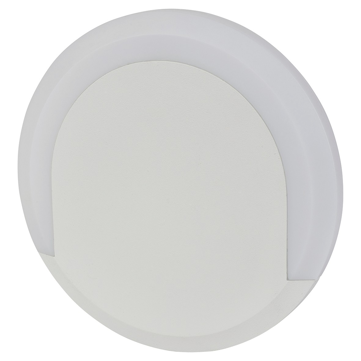 Integral 13W Lunox Round Wall Light - 3000k - White 138530