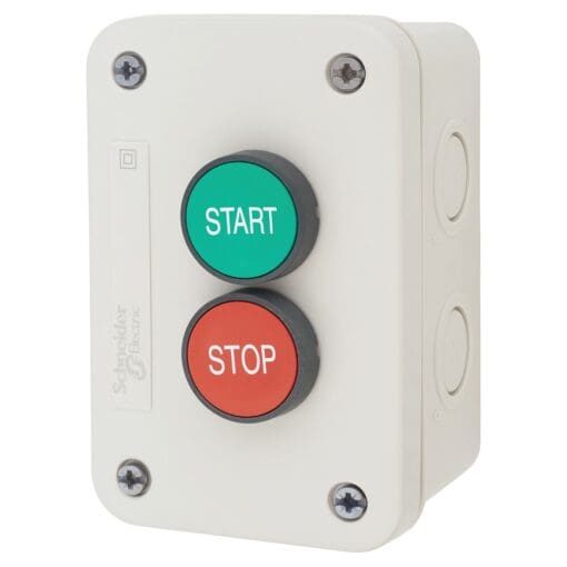 Schneider XAL-E Control Station 1 NO START Green Push Button + Red 1 N 142138