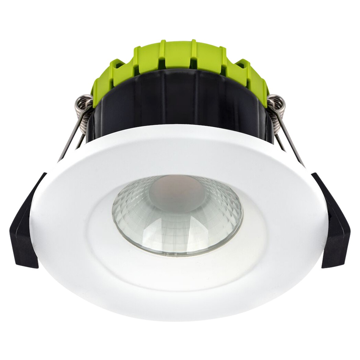 Luceco Compact Baffled 4W IP65 Fire Rated FType LED Dimmable Fixed Down 144596
