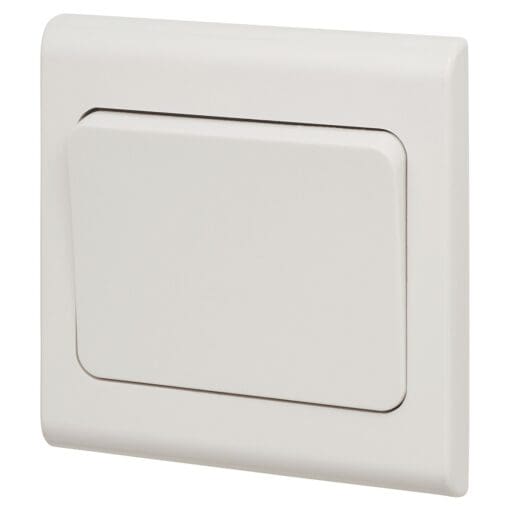5x Deta 1 Gang 2 Way Wide Rocker Switch - White 149751