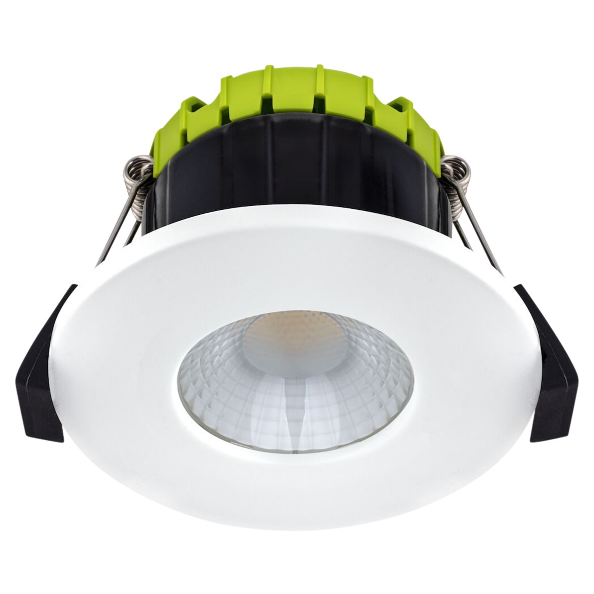 Luceco Compact Flat 6W IP65 Fire Rated FType LED Dimmable Fixed Downlig 152717