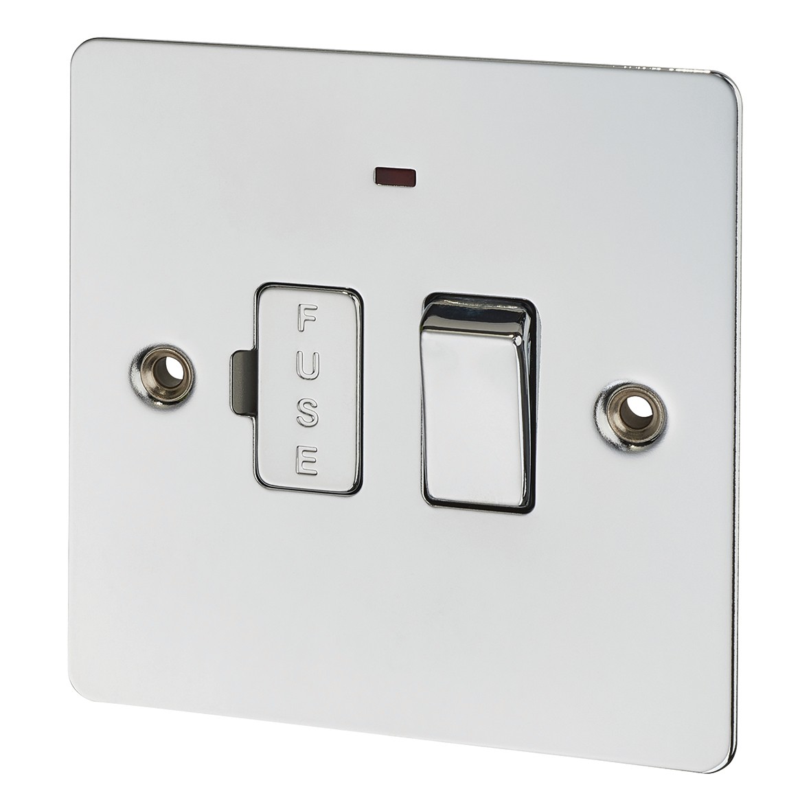 BG Flatplate Screwed 13A Fused Connection Unit Switched with Power Indi 152908