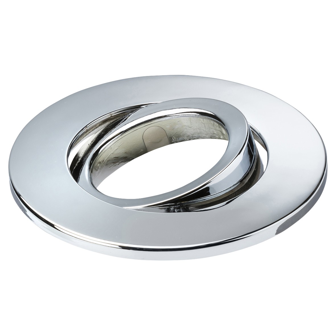 Knightsbridge SpektroLED Adjustable Fire Rated Downlight Bezel - Polished Chrome 153317