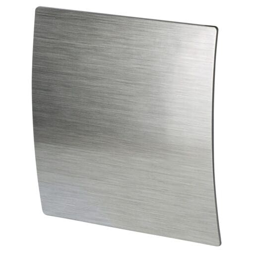 5x Awenta Escudo Front Panel Extractor Fan Cover - 5&/125mm - Silver 160894