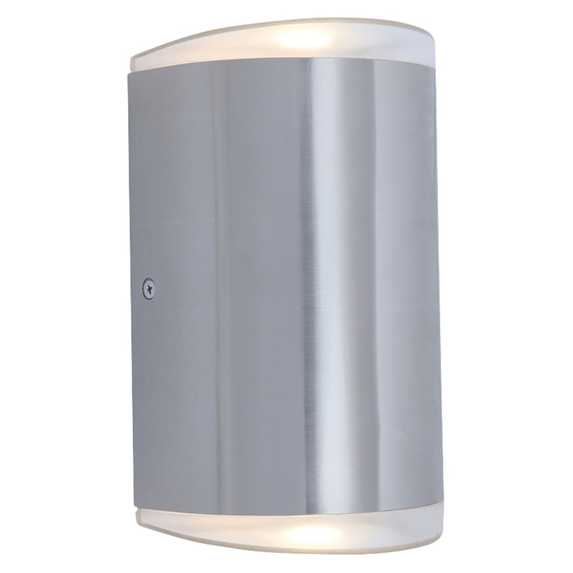 Lutec Path Integrated LED Wall Light 800lm IP54 - Stainless Steel - 30 161166