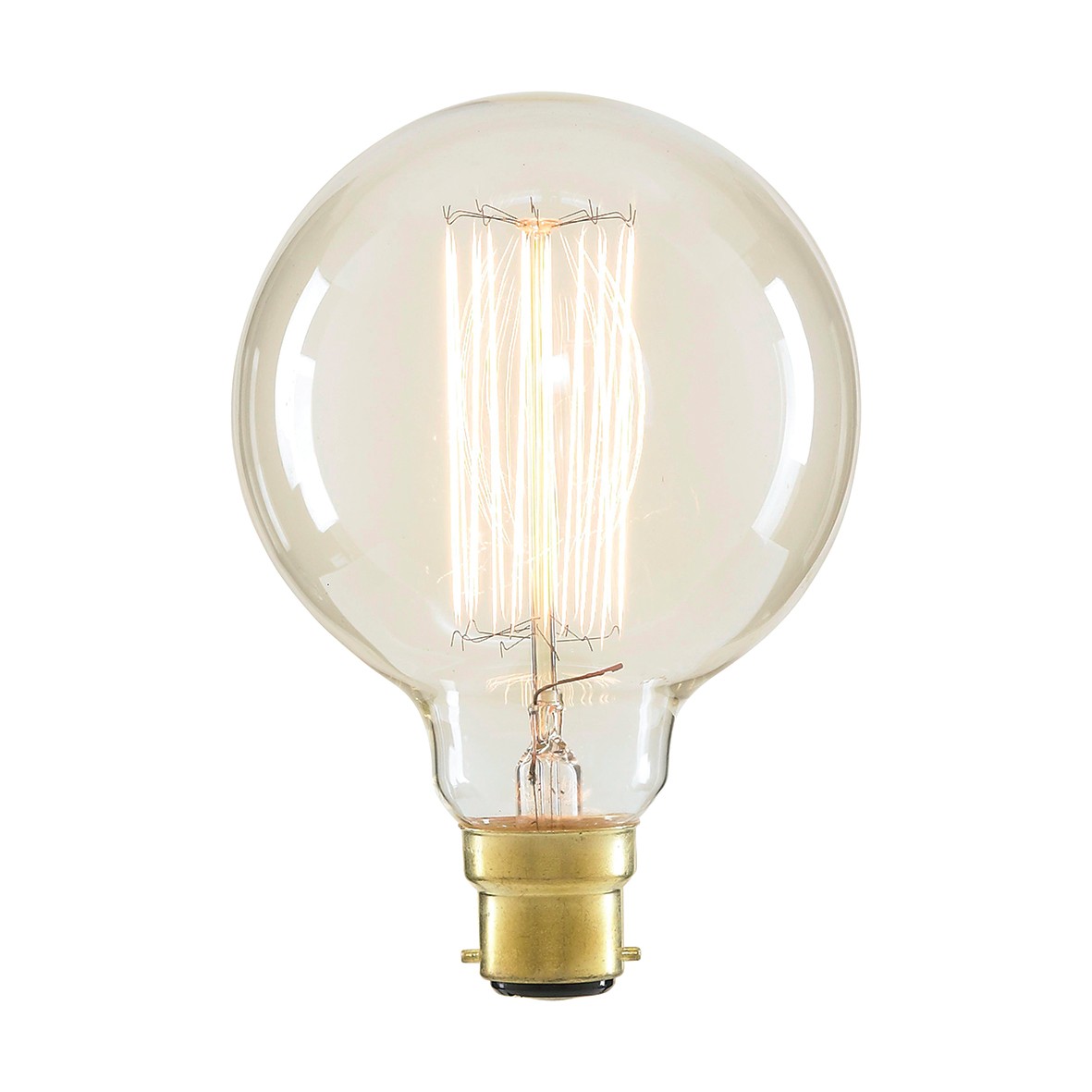 LED Vintage Large Globe 6W BC Clear 161286