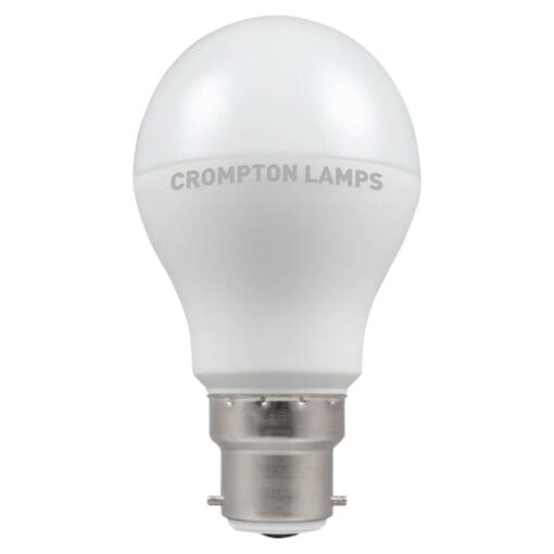 Crompton 7352 9.5W LED GLS Thermal Plastic Lamp - B22 - 4000K 165408