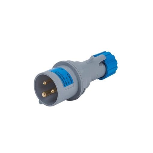 5x 16A 2 Pin & Earth Plug - Blue 167992