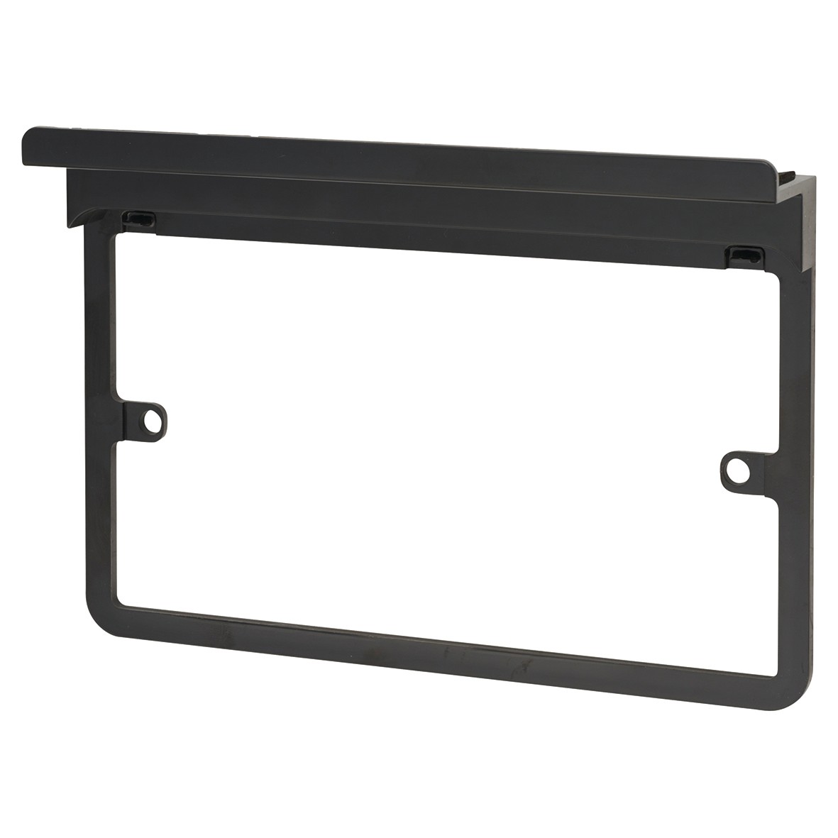 Schneider Lisse 2 Gang Surround with Shelf - Black 169192