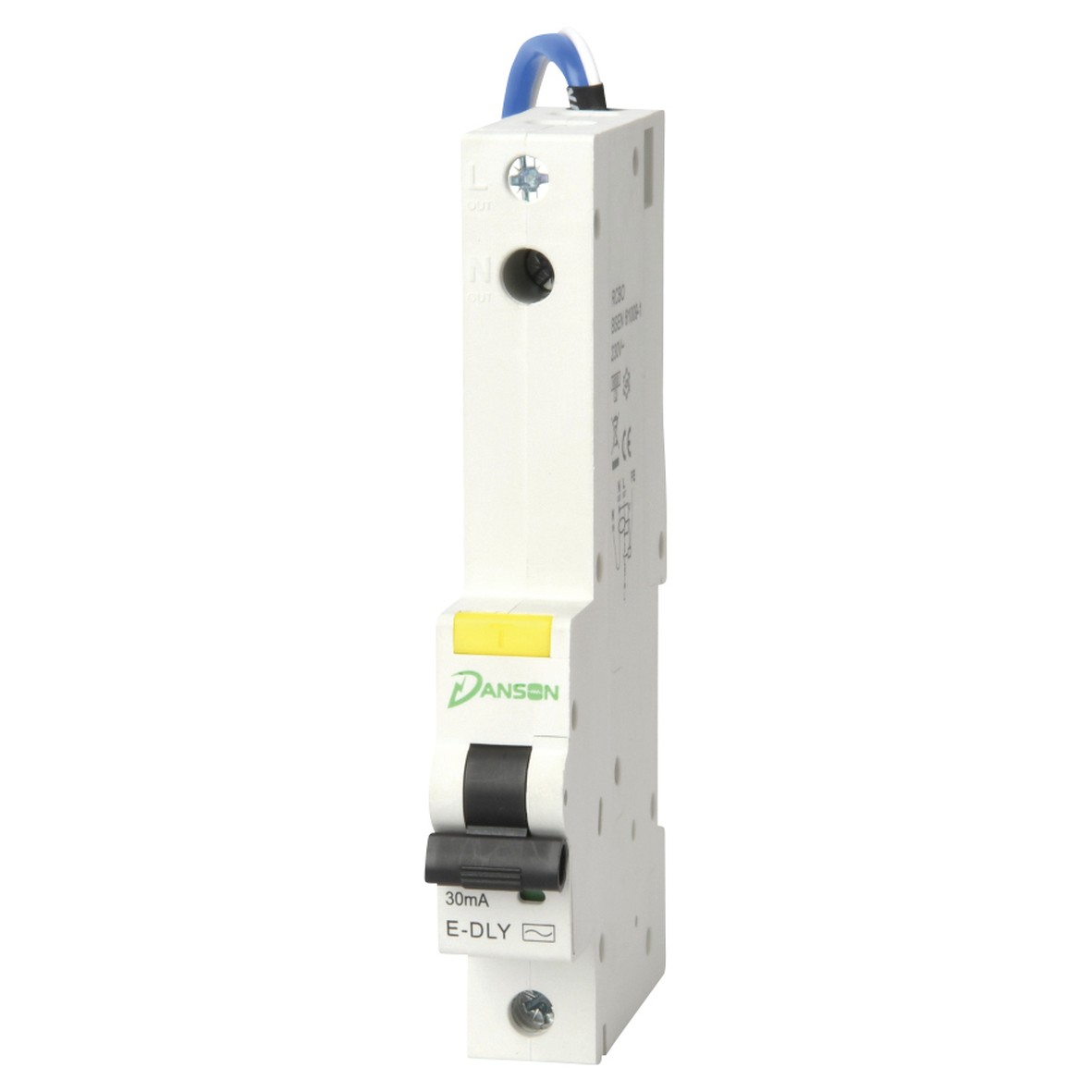 Danson 10A Single Pole 6kA RCBO Module - Type B 171153