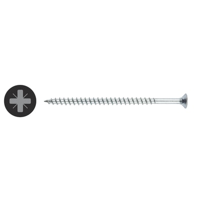 5x TIMco Solo Zinc Chippy Screws - 5 x 90mm - Bright Zinc 172478
