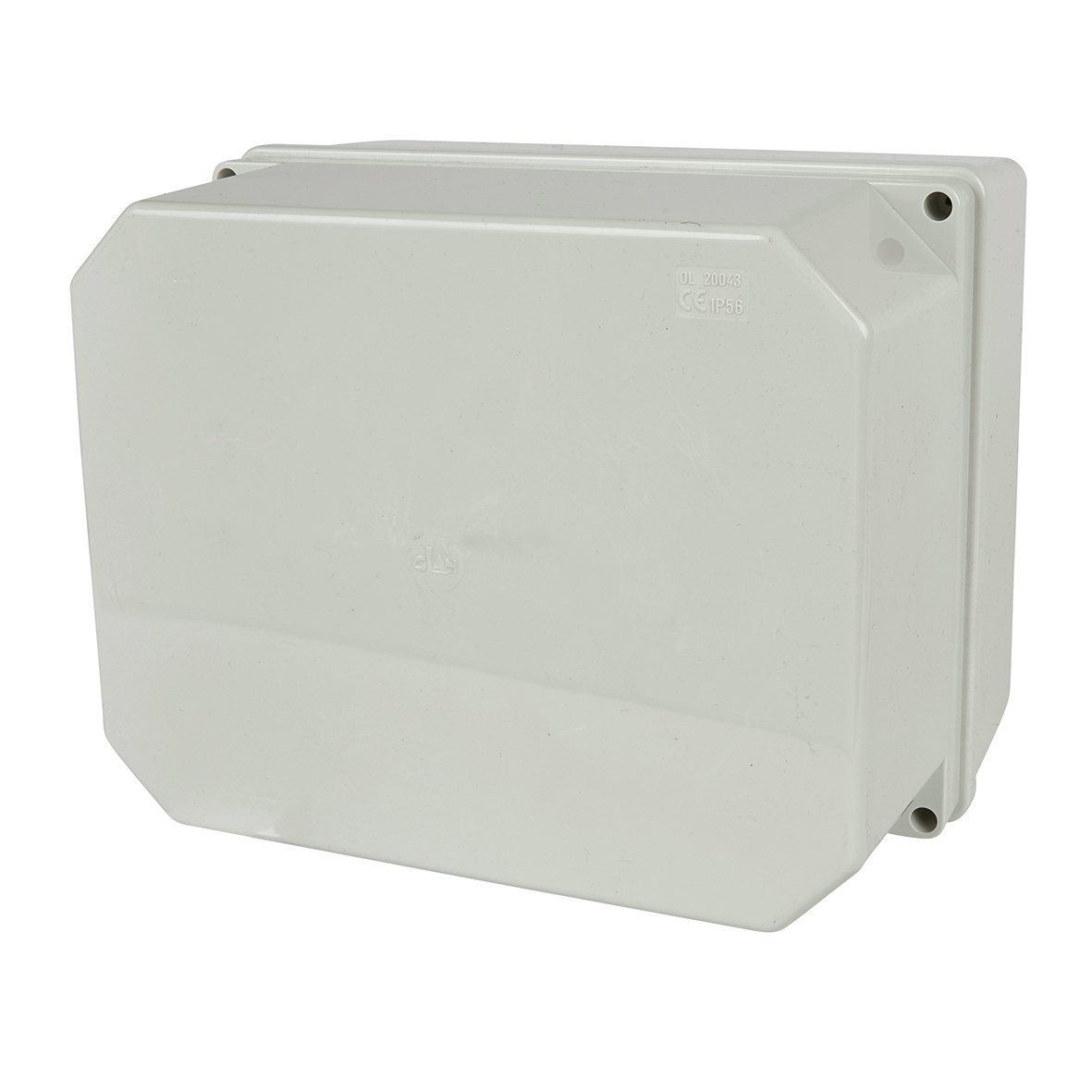 Thermoplastic IP56 Adaptable Junction Box - 240 x 190 x 165mm - Grey 173568