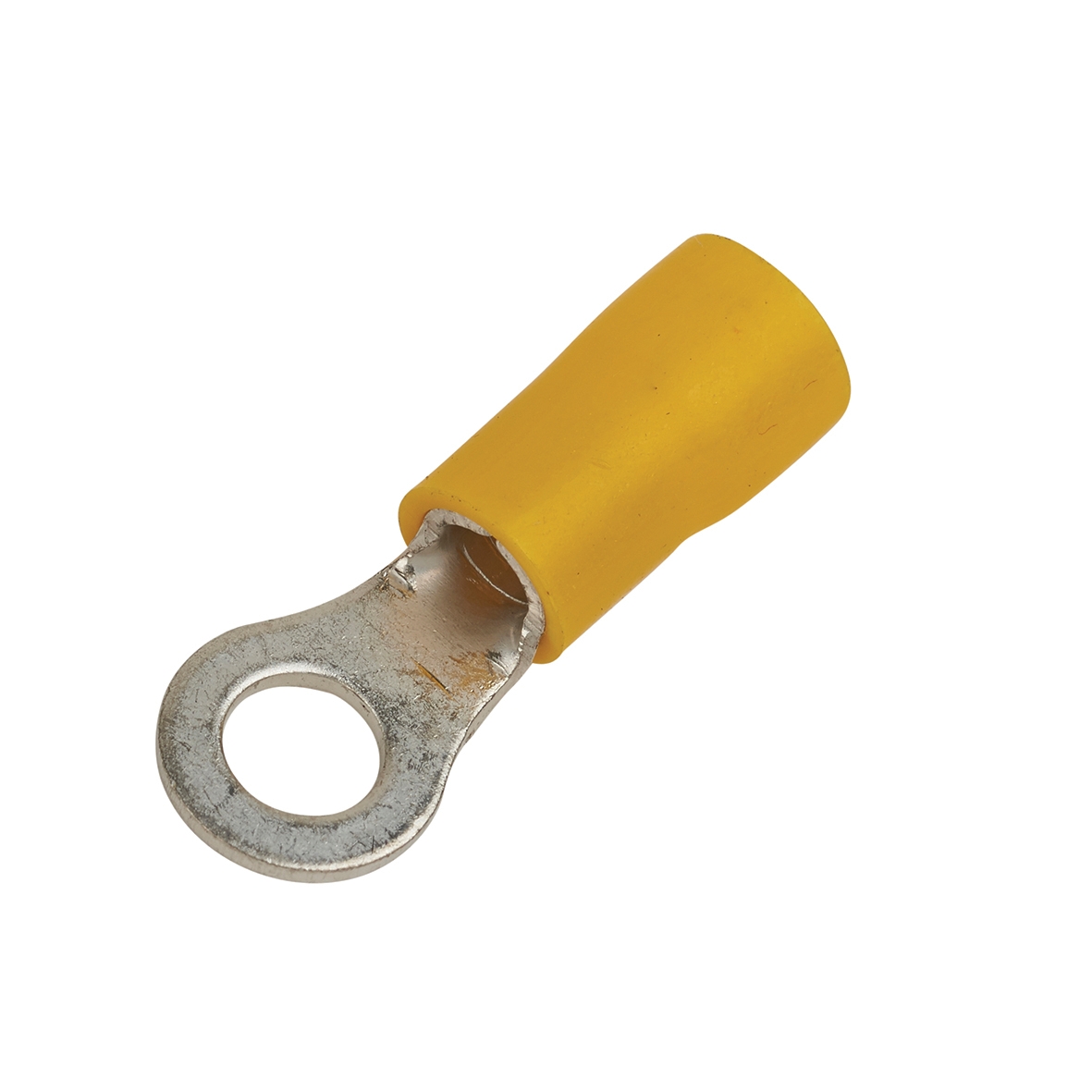 5x Crimp Insulator Fork - 5mm - Yellow - Pack 50 175423