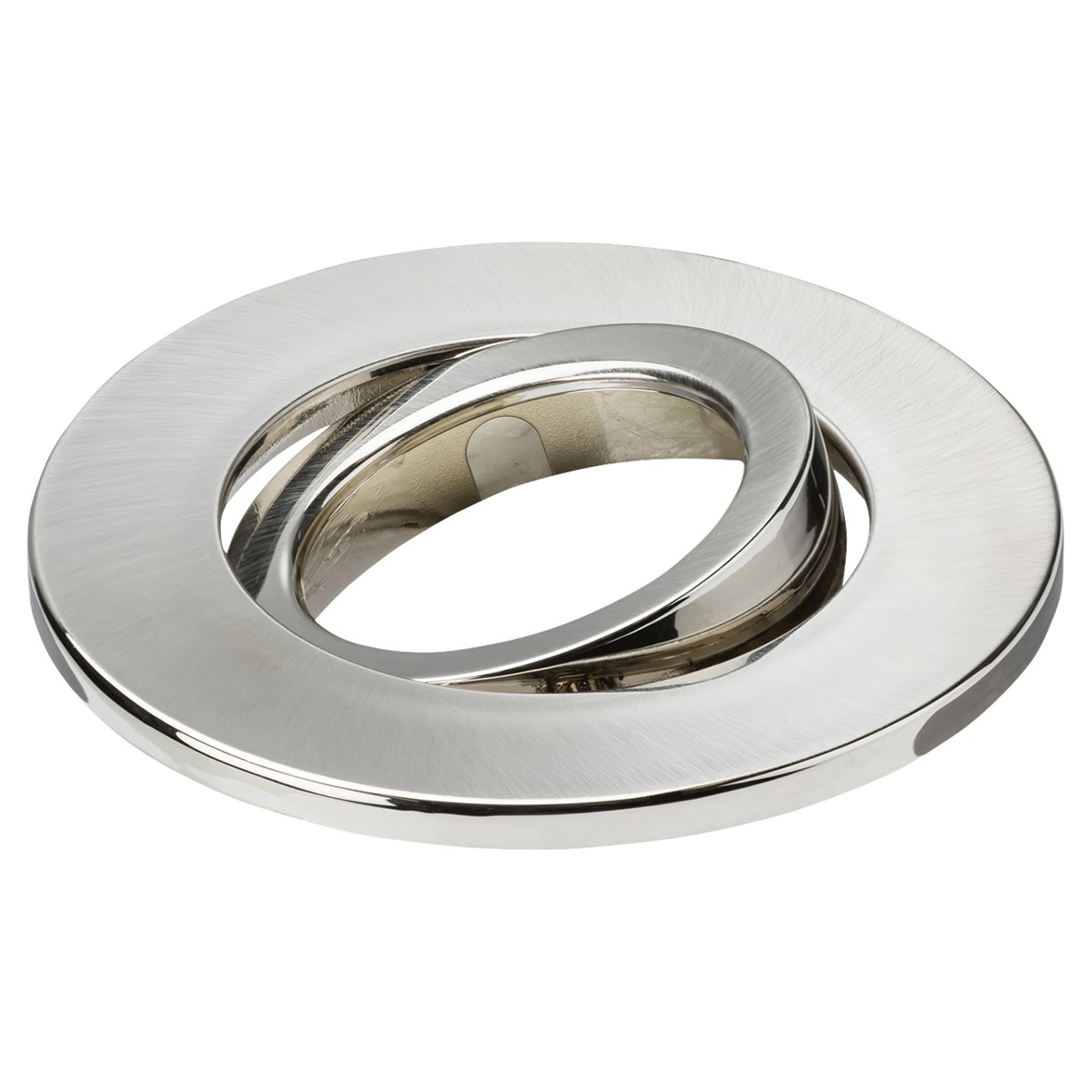 Knightsbridge SpektroLED Adjustable Fire Rated Downlight Bezel - Brushed Chrome 178603