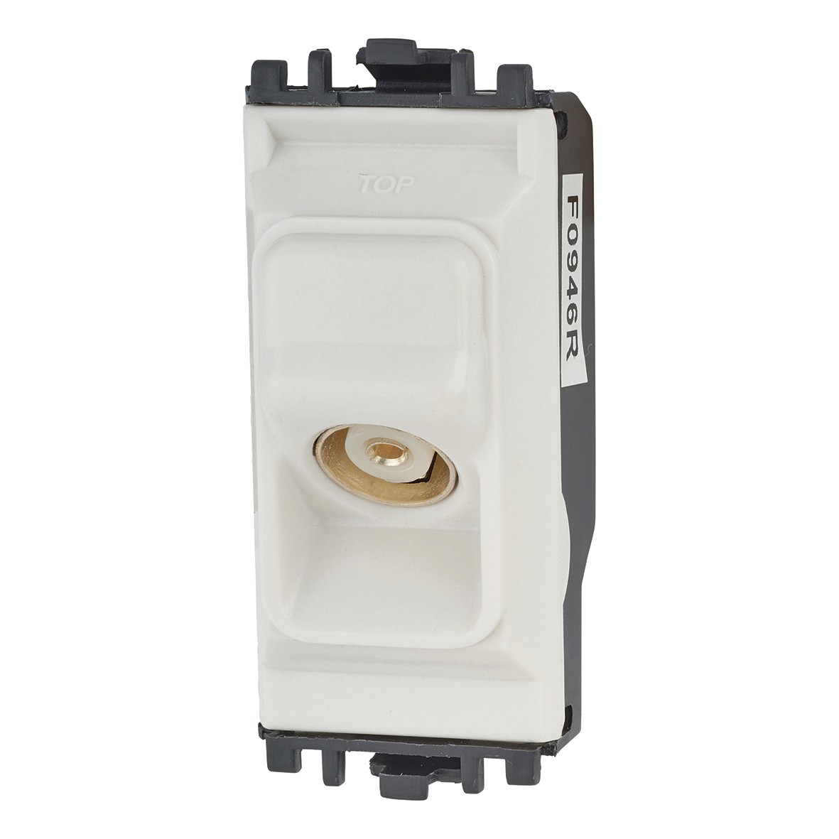 MK Socket TV/FM Non-Isolated Grid Module - White 181504