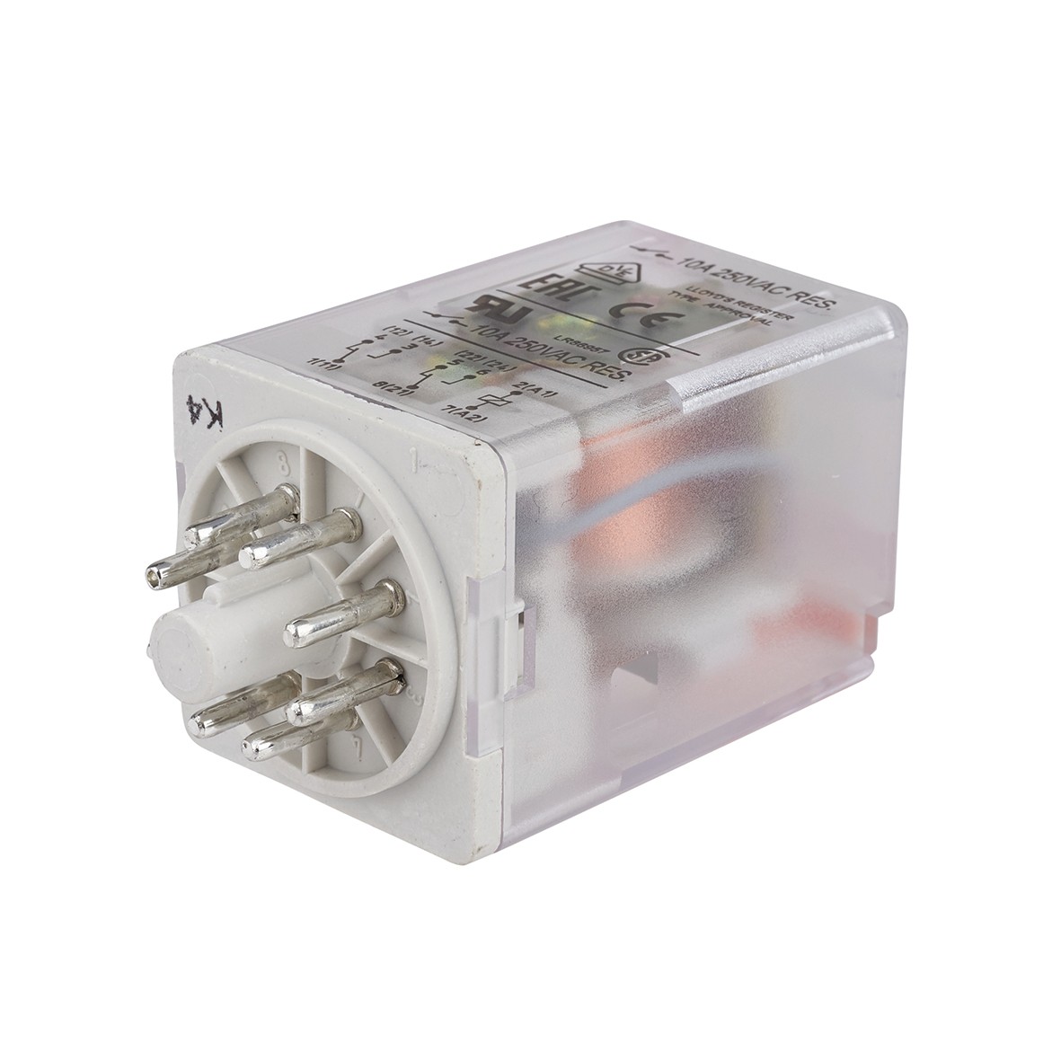 8 Pin Relay 230AC 182437