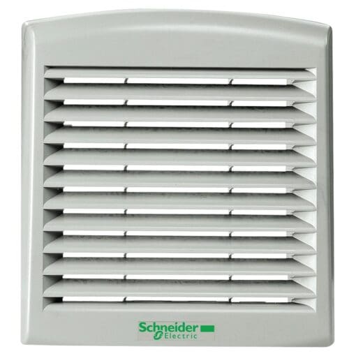 Schneider ClimaSys Outlet Grille Cut-Out 92 x 92mm - Grey 184189