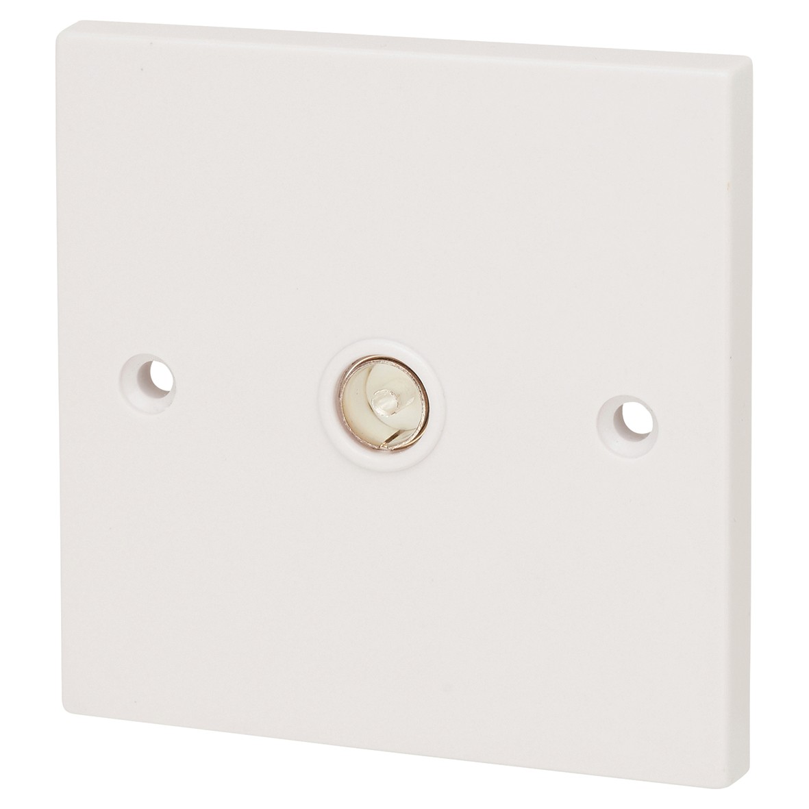 5x Schneider Exclusive 1 Gang Single Coaxial Socket - White 186679