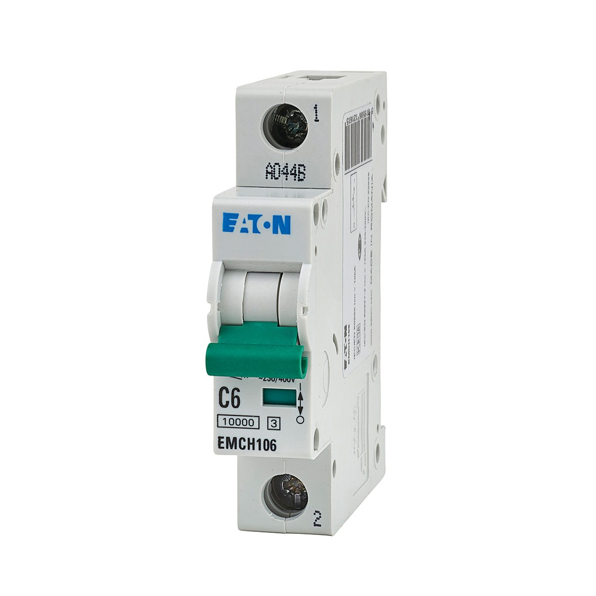 Eaton 6A 3 Phase Single Pole Type C MCB 191006
