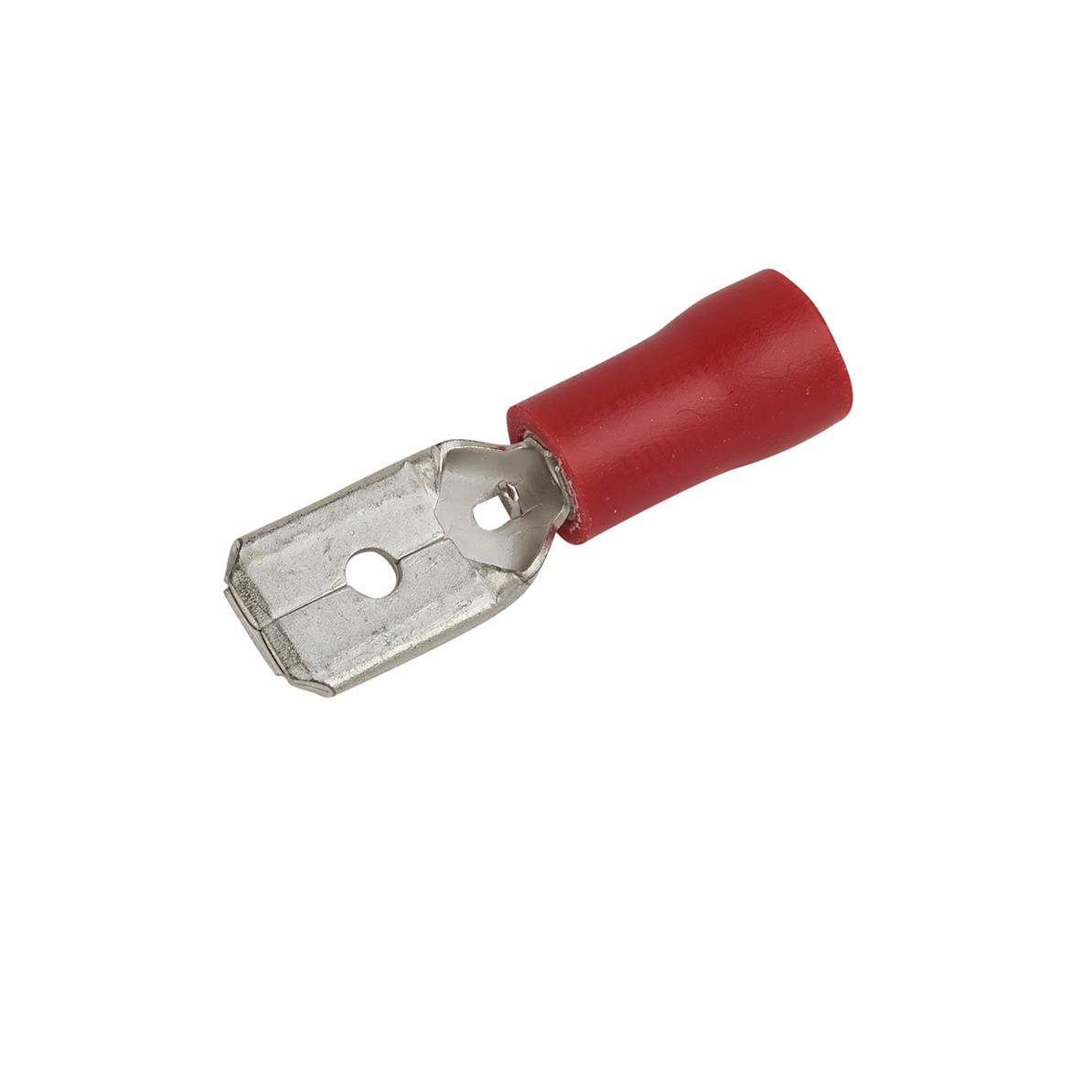 10x Crimp Insulated Male Spade - Red 192350