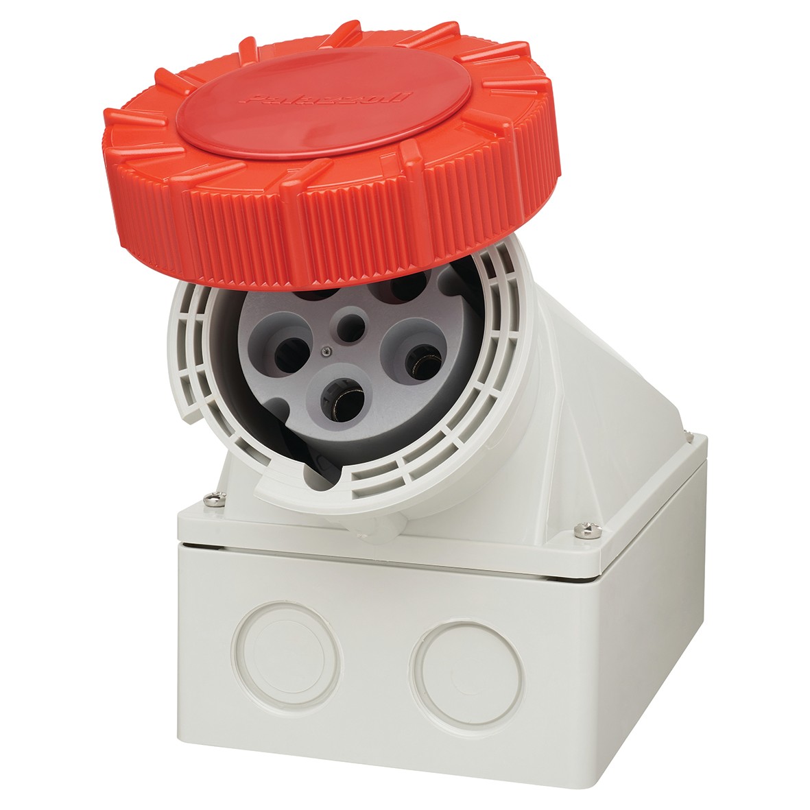 63AMP 3P+N+E Red Surface Socket 194328