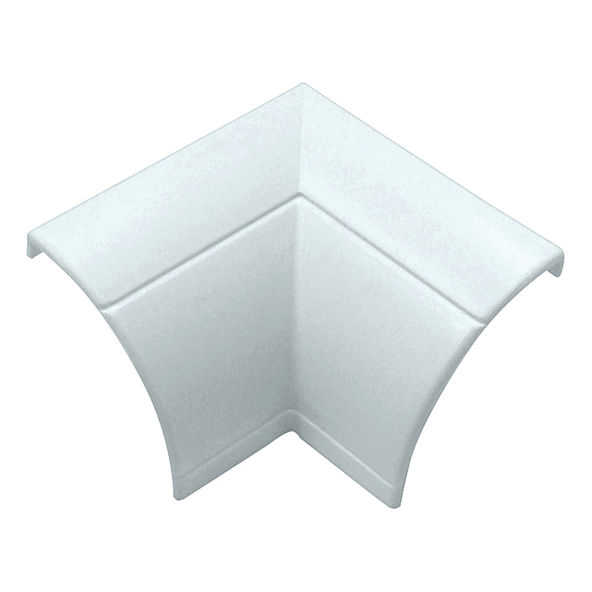 D-Line Flat / Internal Bend Clip-Over - White 198101