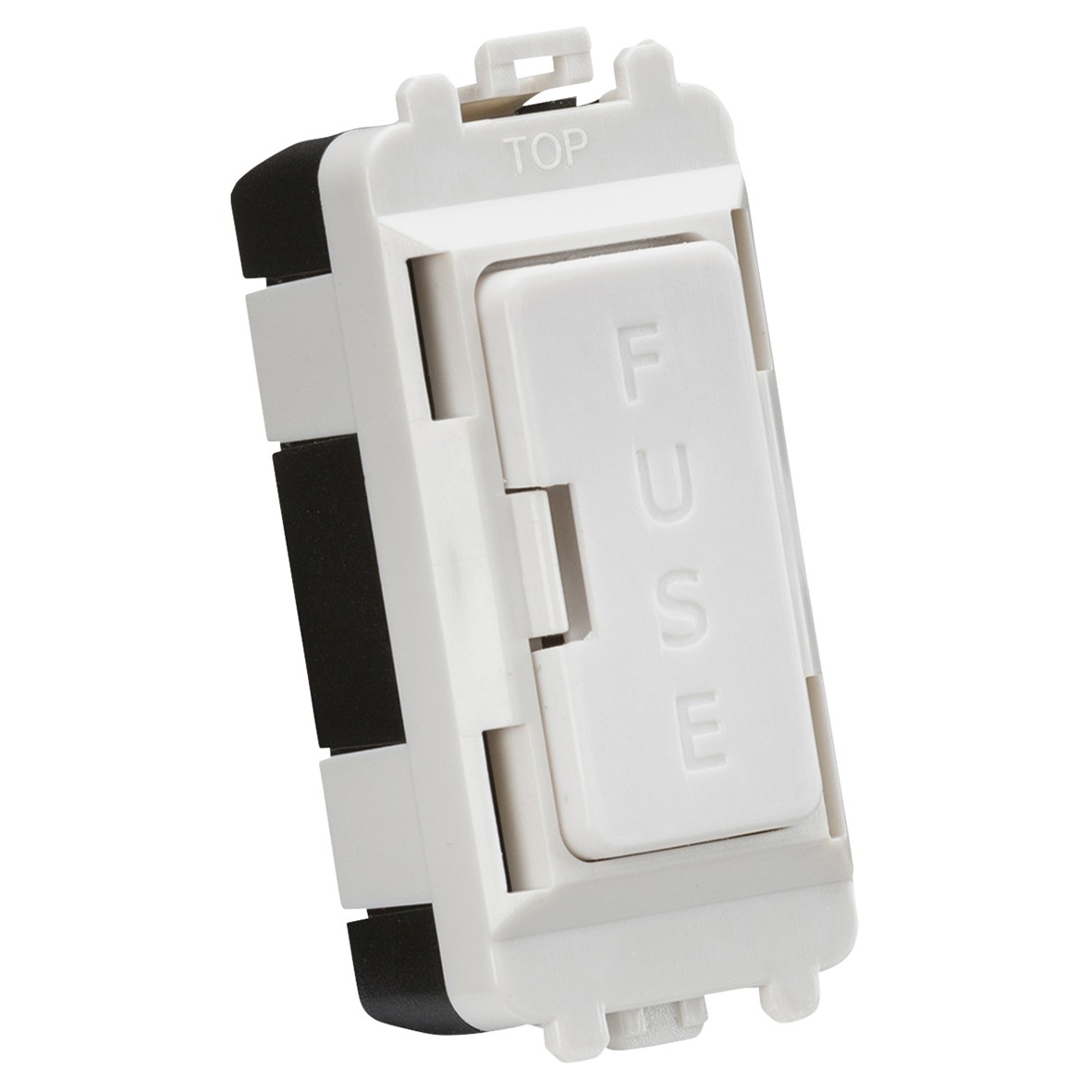 Knightsbridge 13A Fused Spur Metal Clad Grid Switch - White 218551